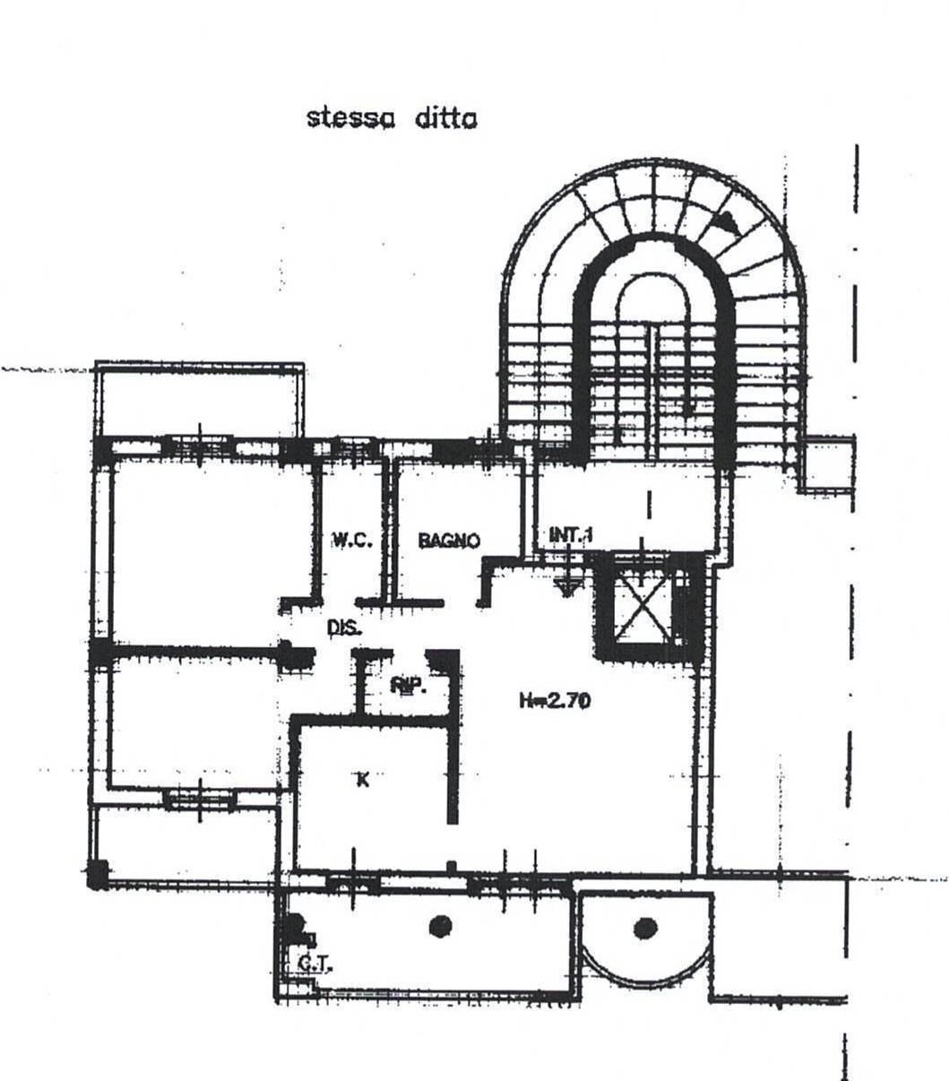 plan via berlino_000.jpg - Trilocale Via Berlino 6, Casamassima - planimetria 1