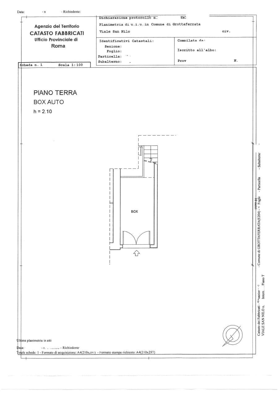 SKM_C250i25030518130.jpg - Box Viale San Nilo 50, Grottaferrata - planimetria 1