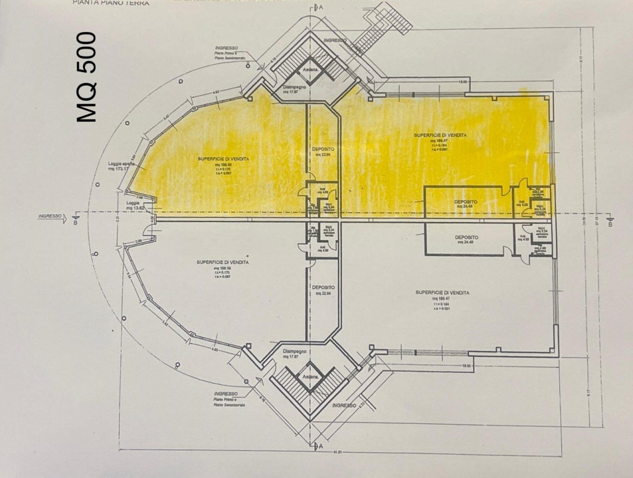 WhatsApp Image 2025-04-17 at 4.23.52 PM (1).jpeg - Locale Commerciale Via Romagna 92, Novafeltria - planimetria 1