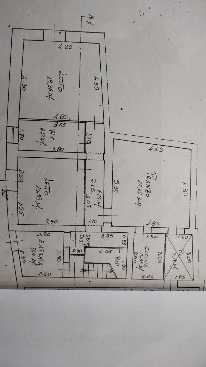 1.jpg - Trilocale Melilli - planimetria 1