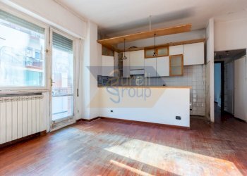Soggiorno con cucina a vista - Bilocale Viale Spartaco, Roma - foto 8