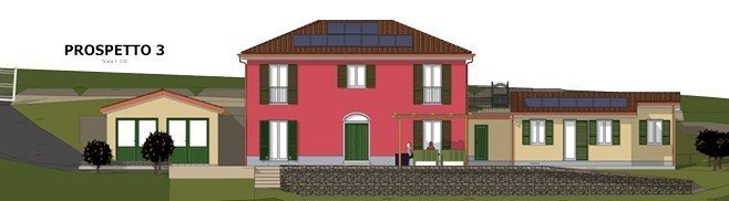 prospetto.jpg - Building land Via Centrale 16, Castelnuovo Magra - photo 2