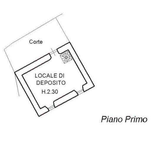 piano primo.png - Rustic Via Carignano, Fosdinovo - floor plans 1