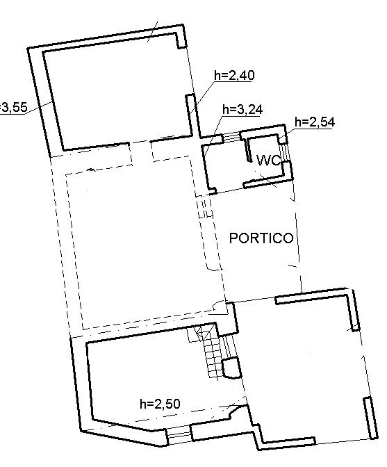 piano primo sottostrada.png - Villa via canepari, Fosdinovo - planimetria 1