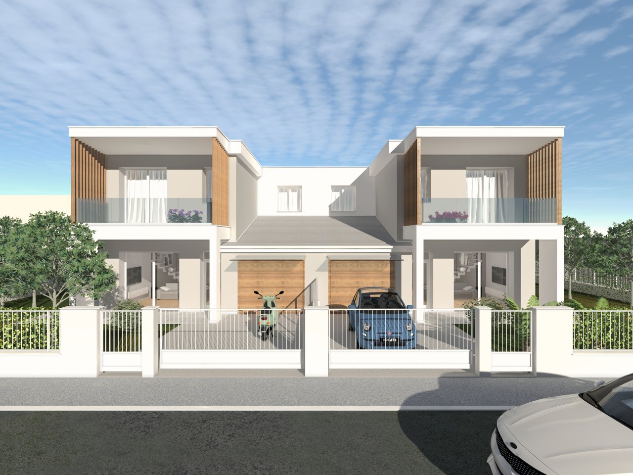 2_vista 2 bianco e grigio 25_03.jpg - Villetta Santarcangelo di Romagna - foto 2