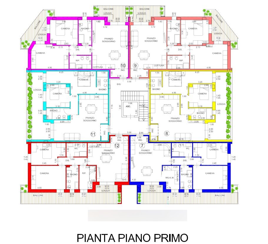 PIANO PRIMO.PNG - Trilocale San Mauro Pascoli - foto 2