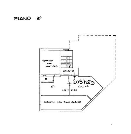 plan sub 29.png - Bilocale Via C. Pisacane 23A, Cattolica - planimetria 1