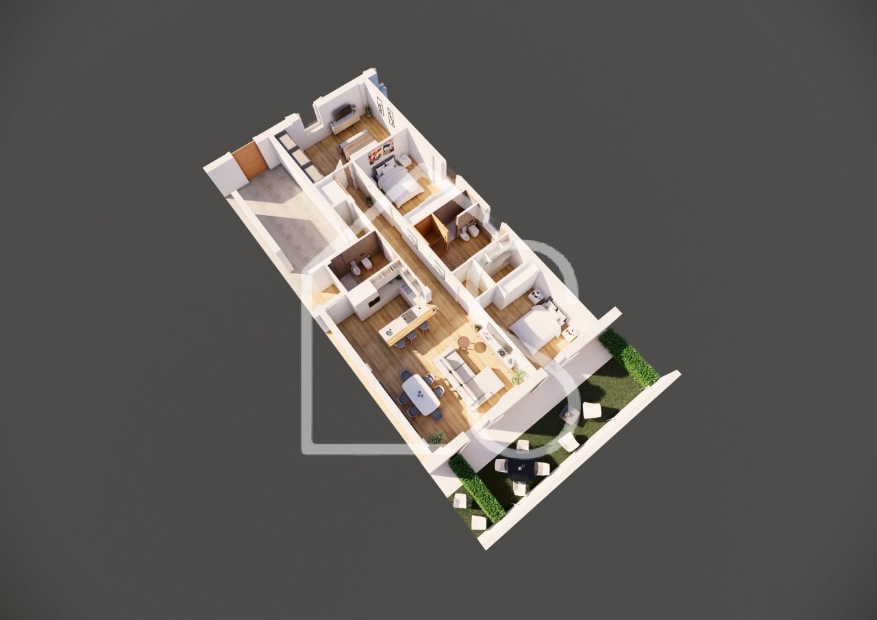 12 - Apartment via Azzo Gardino, Bologna - floor plans 1