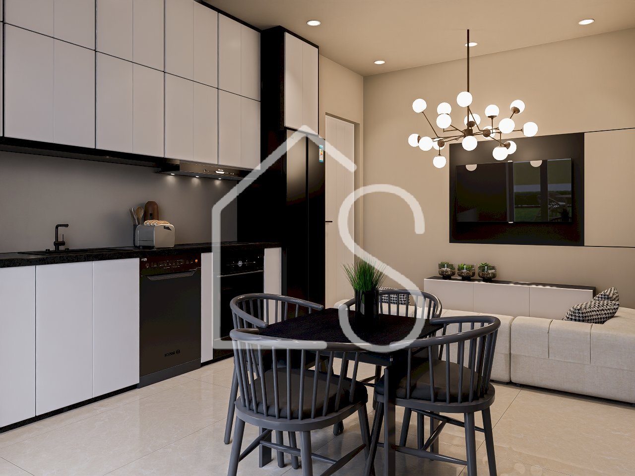 U6-1_1.png - Three-room apartment Via Martin Luther King 38, Bologna - photo 2