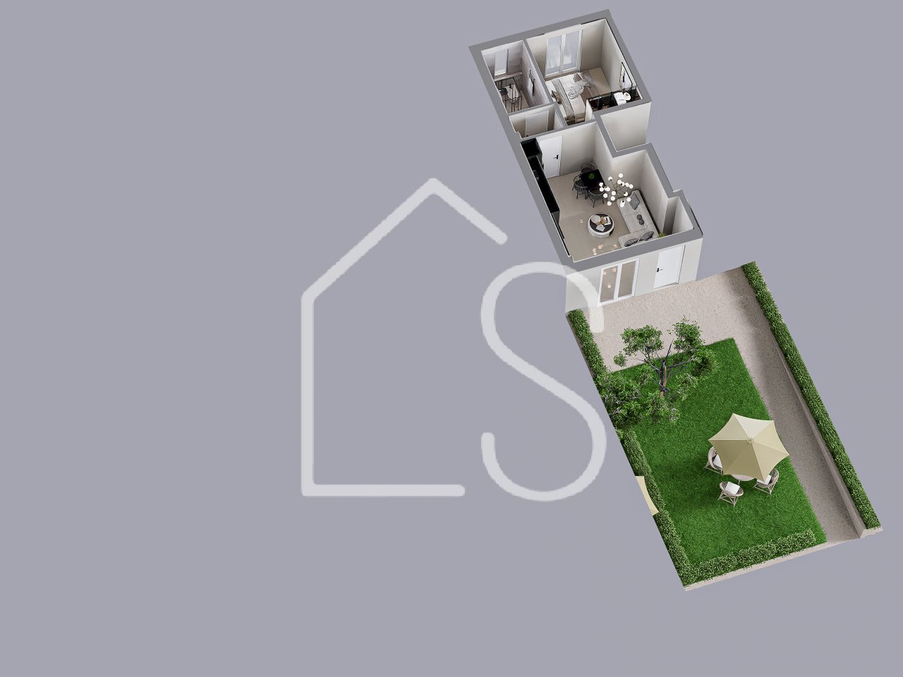 UNIT-5.png - Two-room apartment Via Martin Luther King 38, Bologna - floor plans 1