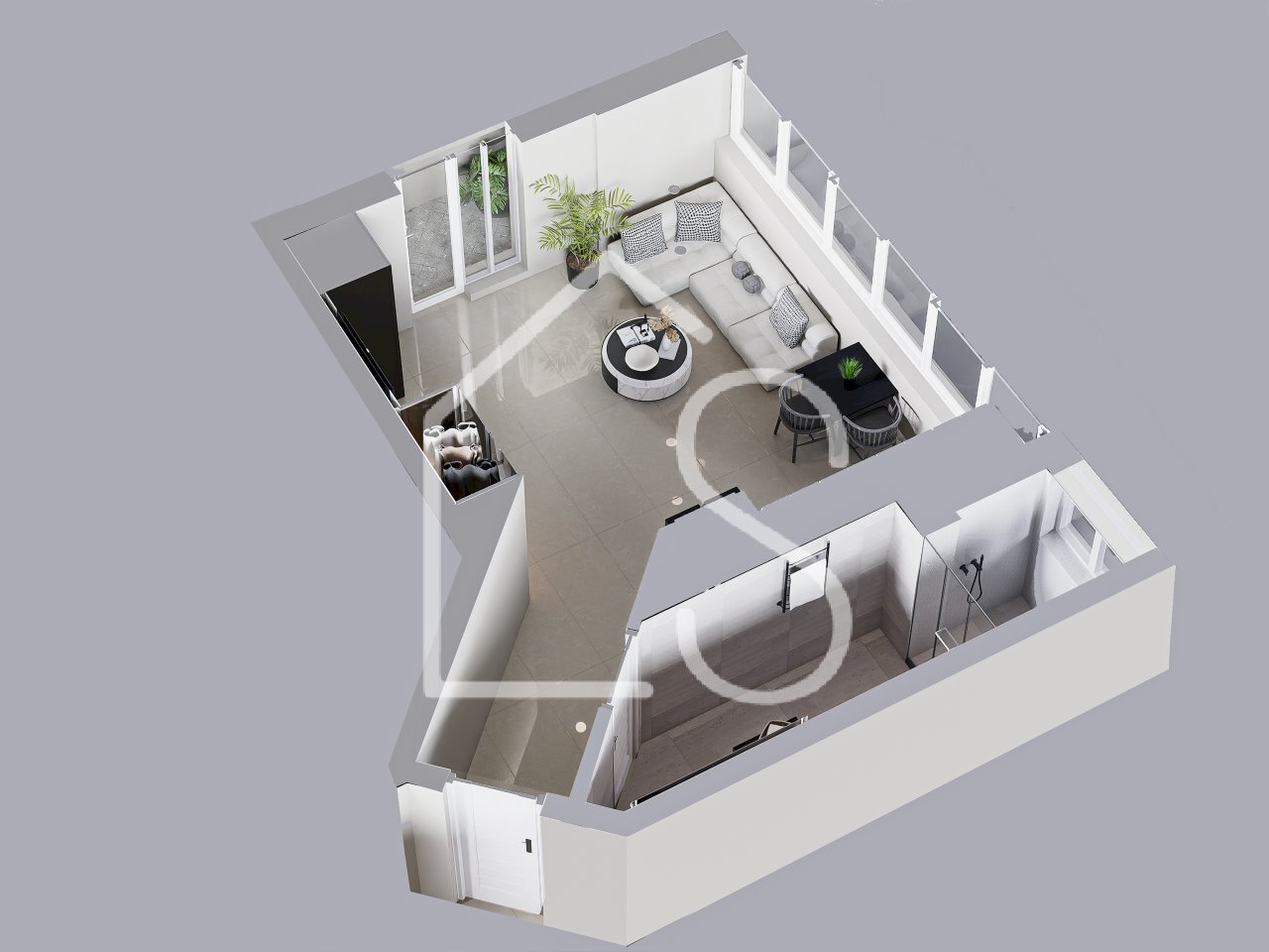 Unit-5_2.png - Monolocale Bologna - planimetria 1