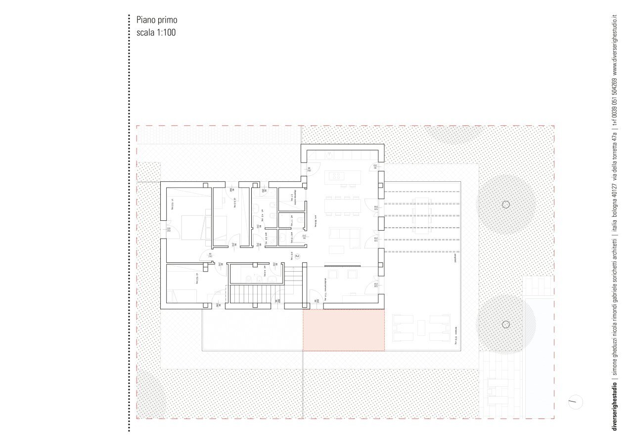 piano primo.jpg - Terreno edificabile Via Rubizzano 1484, San Pietro in Casale - foto 3