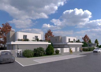 facciata - Villa a Schiera Via Rubizzano, San Pietro in Casale - foto 1