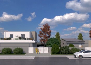 facciata - Villa a Schiera Via Rubizzano, San Pietro in Casale - foto 2