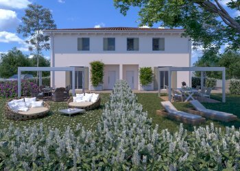 giardino - Villa a Schiera Via XX Settembre 74, Poggio Renatico - foto 4