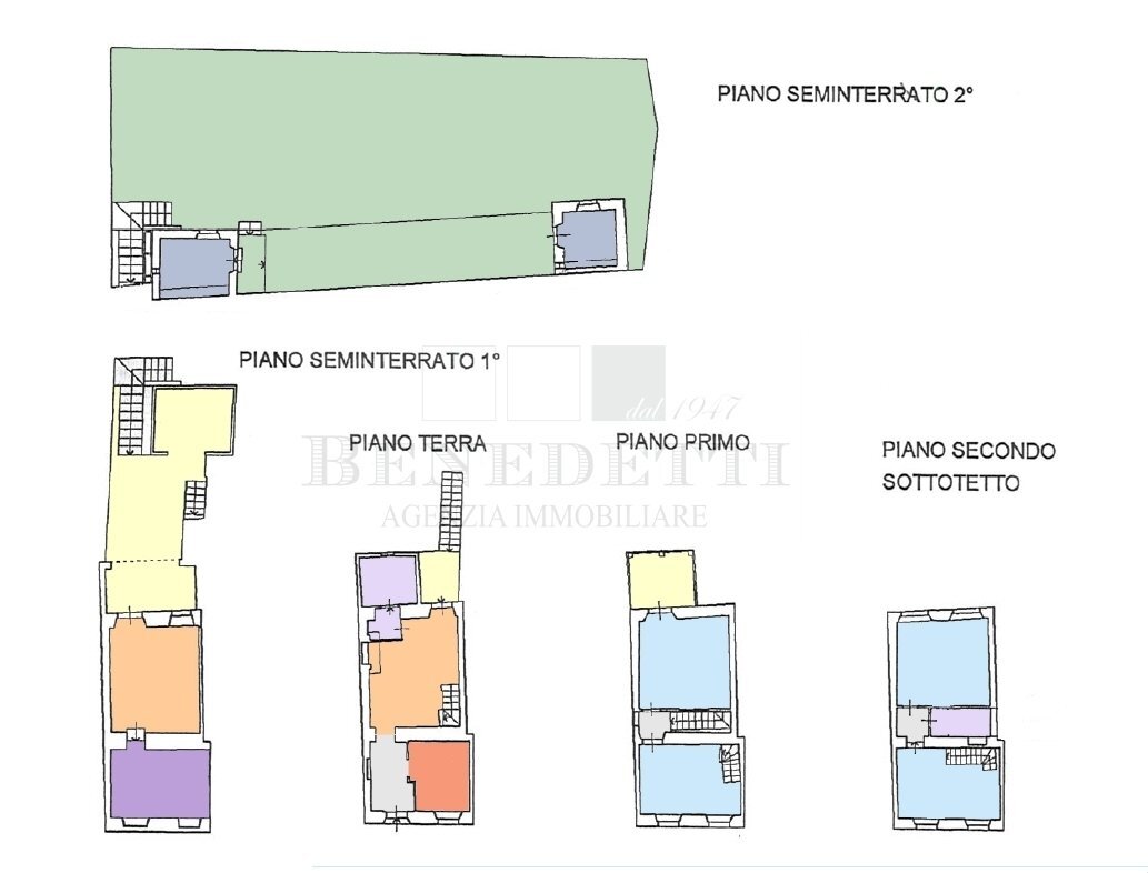 plan cat COL.jpg - Terratetto - Terracielo Via Borgo Sovrano 31, Stazzema - planimetria 1