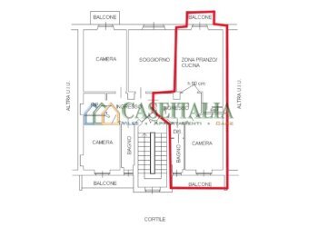 PLANIMETRIA - Two-room apartment Via Onorato Vigliani 223, Torino - photo 16