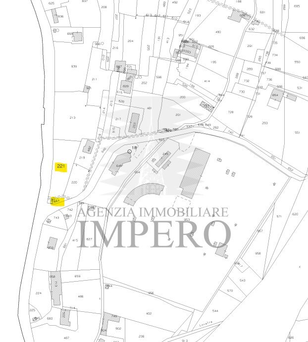 mappale - Terreno agricolo via udine  1, Camporosso - planimetria 1