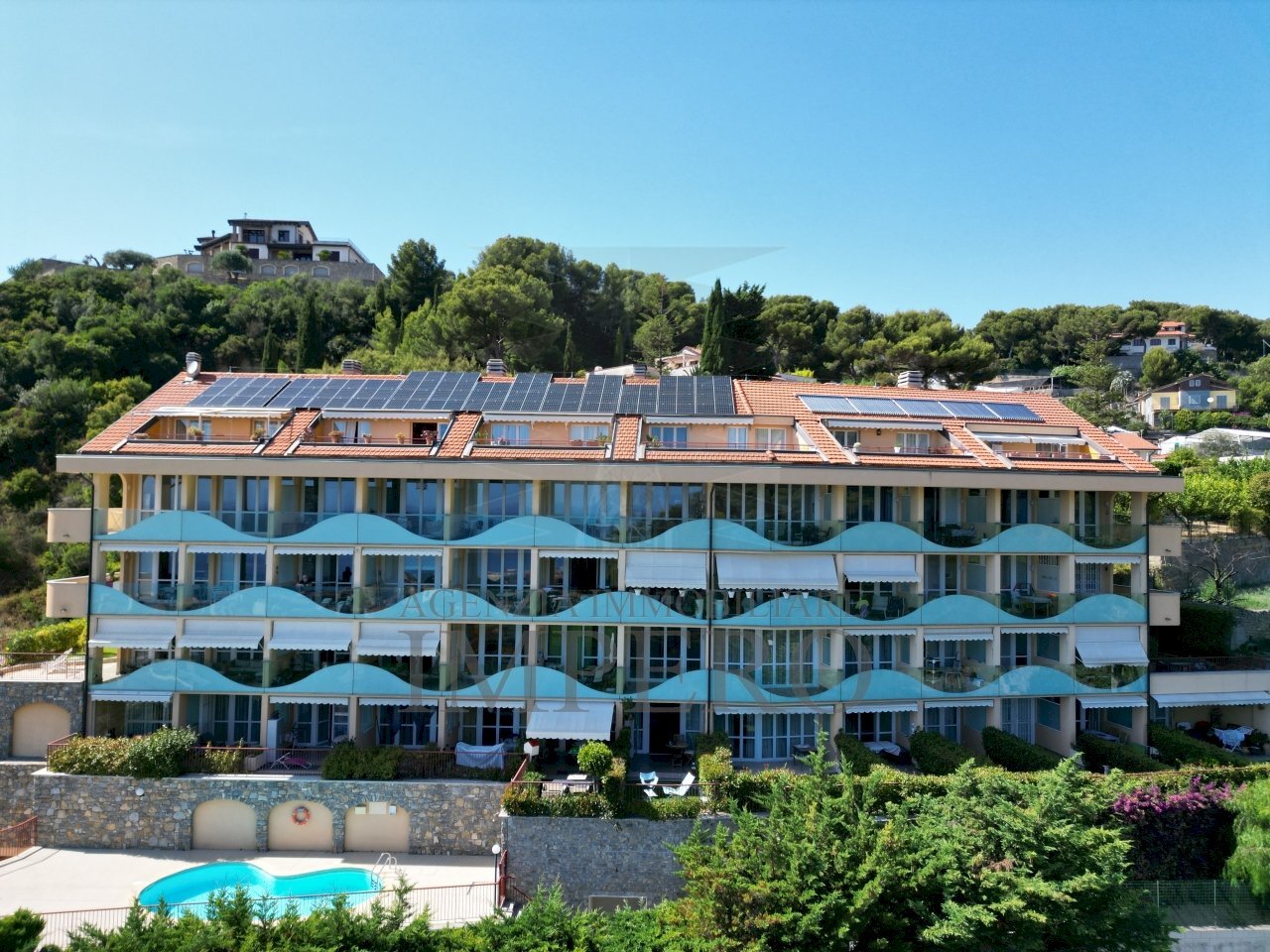 drone - Trilocale Via Privata Bellavista 153, Vallecrosia - foto 1