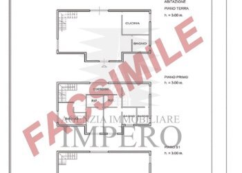 planimetria - Bilocale Via Anacleto Hughes 79, Ventimiglia - foto 13