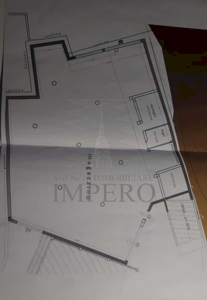 plan capannone.jpeg - Commercial Premises Via della Chiesa 1, Ventimiglia - floor plans 1