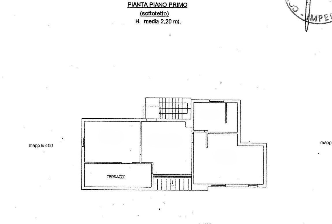 1-Immagine 2025-07-25 162912.jpg - Mansarda Strada del colle, Imperia - planimetria 1