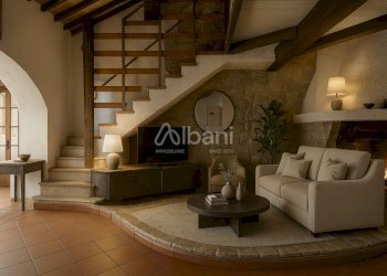 SA166_render salotto.png - Porzione di casa Via Falcinello 280, Sarzana - foto 2