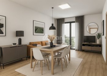 AR501_ Render soggiorno - Appartamento Via Aurelia Sud, Arcola - foto 8
