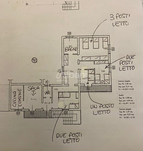 AFF493_APP.TO_CON_INGRESSO_INDIPENDENTE (11).jpg - Appartamento Arcola - planimetria 1