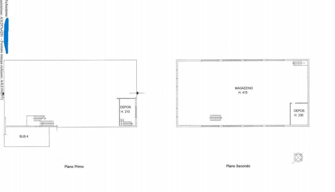 CAP02_capannone_Bolano (26).JPG - Non Alimentare Via Milano 2, Bolano - planimetria 1