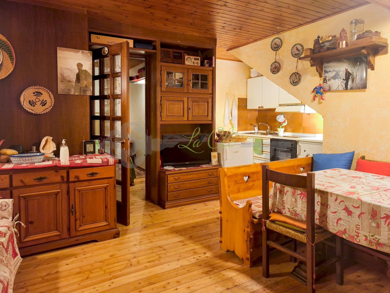 VENDITA VERRAND - SOGGIORNO E ZONA PRANZO - Bilocale Route Panoramique 20, Prè-Saint-Didier - foto 1