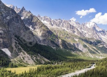 AFFITTO COURMAYEUR: vista - Trilocale Località Cuignon 1, Courmayeur - foto 19
