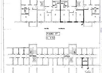 planimetria - Quadrilocale Via Vincenzo Gioberti 19, Orbassano - foto 21