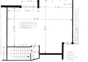 plan piano sottotetto.jpeg - Appartamento Via C. Pavese 23, Venaria Reale - foto 18