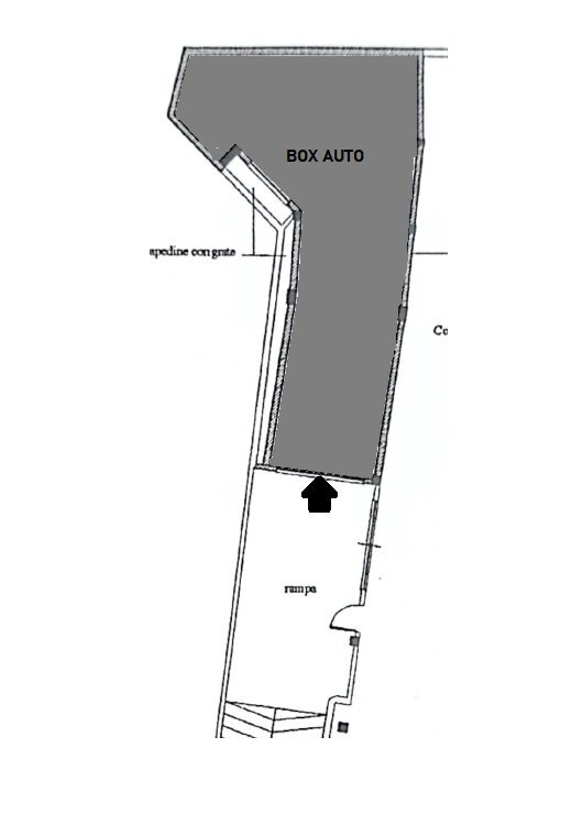 PLANIMETRIA - Box via vittorio veneto, Monopoli - planimetria 1