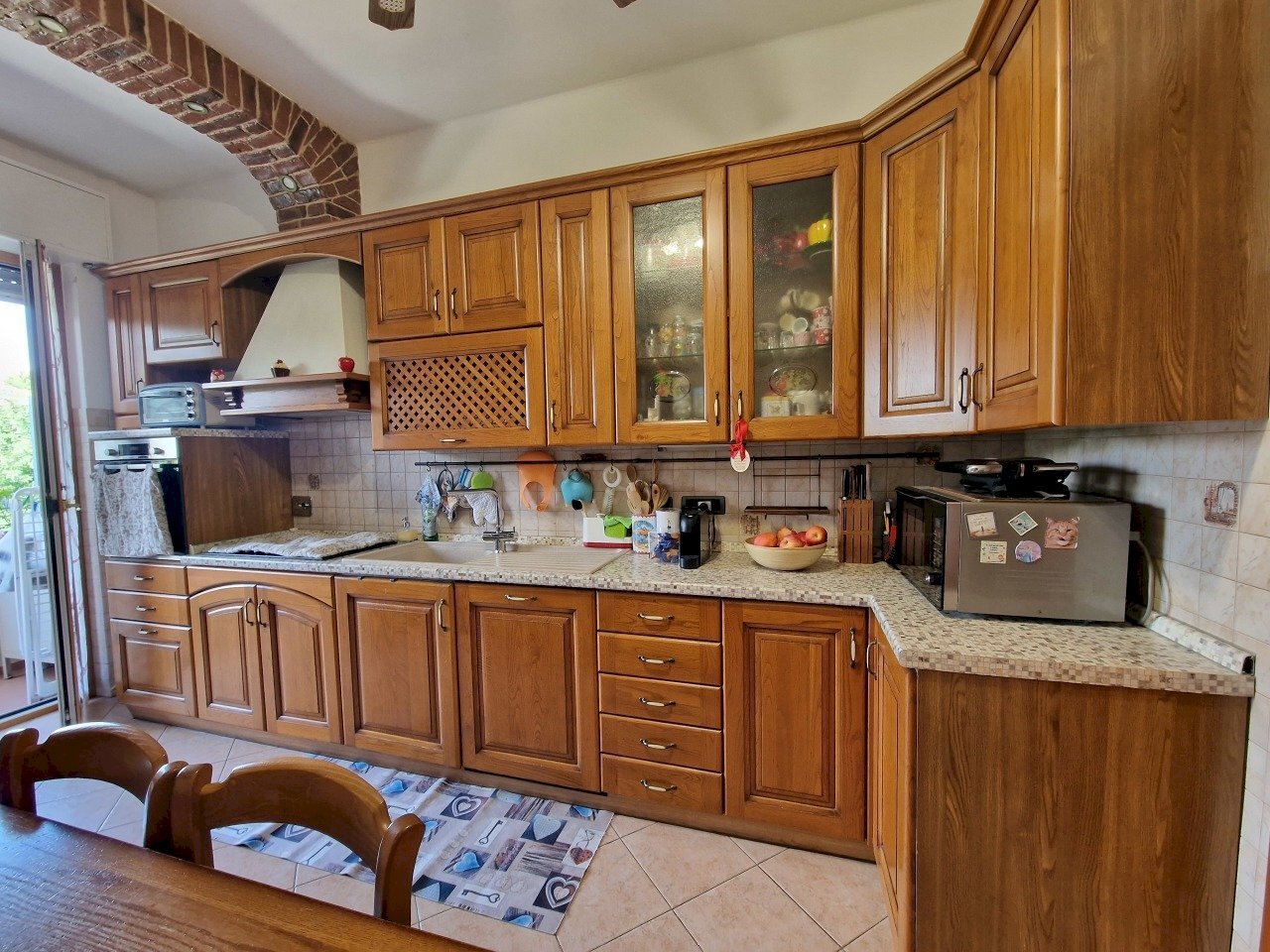 cucina a appartamento via giuffrida genova.jpg - Appartamento Via Graziella Giuffrida 11, Genova - foto 3