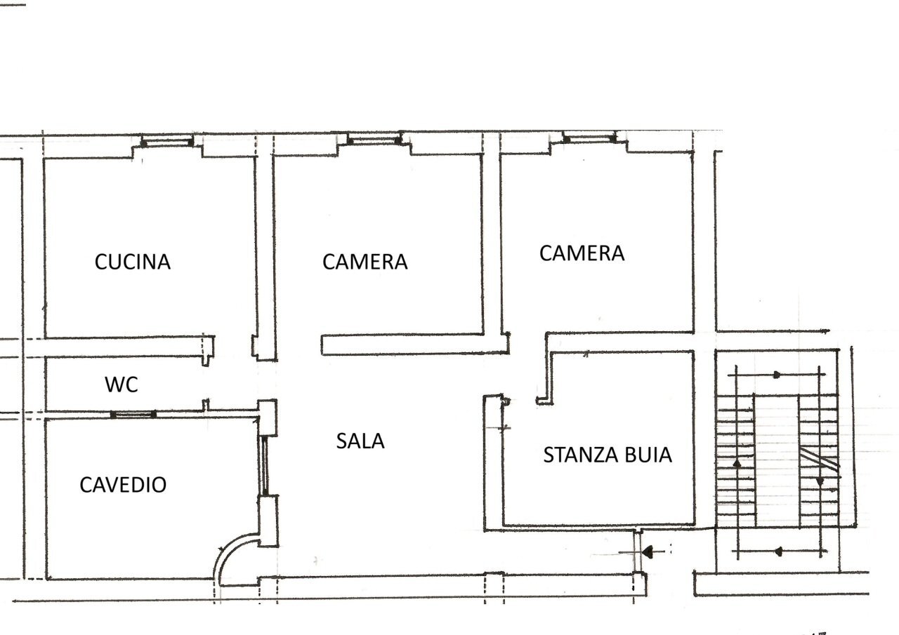 PIANTINA.jpg - Appartamento Via Niella, Savona - planimetria 1