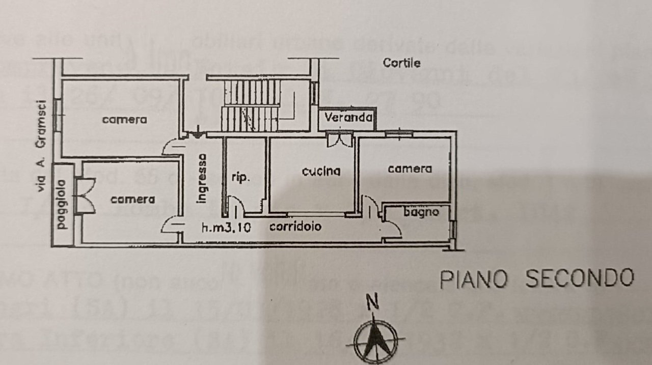pianta.jpg - Apartment Via Antonio Gramsci 65, Vado Ligure - floor plans 1
