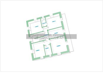 PLANIMETRIA 3D - Appartamento Via Giuseppe Di Vittorio 999, Marsciano - foto 26