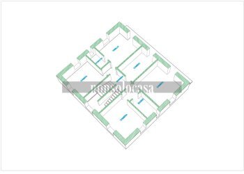 PLANIMETRIA 3D - Appartamento Via Giuseppe Di Vittorio 999, Marsciano - foto 27