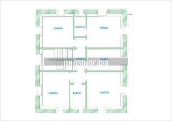 PLANIMETRIA 3D - Appartamento Via Giuseppe Di Vittorio 999, Marsciano - foto 29