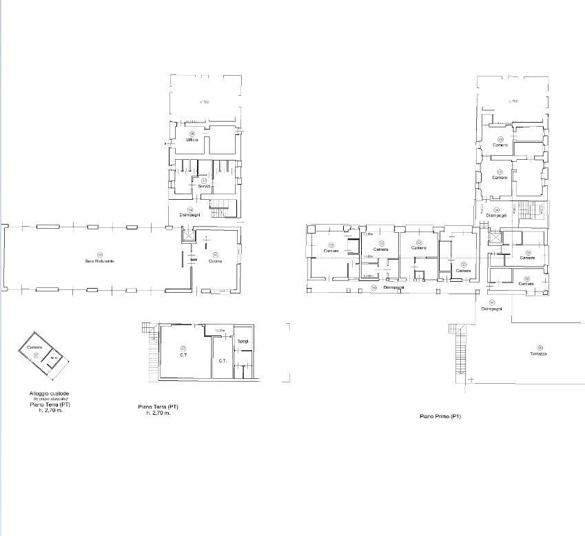 1.jpg - Agriturismo all'asta Regione Piampodazza 5, Montechiaro d'Acqui - planimetria 1