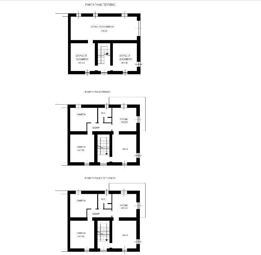 1.jpg - Casa indipendente all'asta Via Vaglimondo Alta 15, Incisa Scapaccino - planimetria 1
