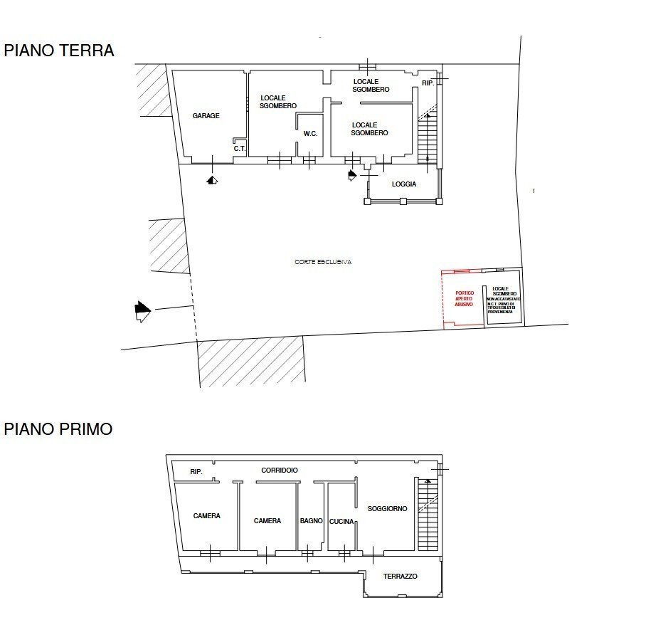 1.jpg - Villa a Schiera all'asta Vicolo Monzambano 10, Frugarolo - planimetria 1