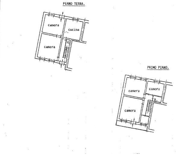 1.jpg - Terraced Villa at auction Via San Giuliano Nuovo 21, Alessandria - floor plans 1