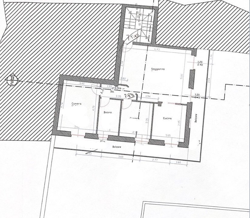 1.jpg - Casa indipendente all'asta Vicolo Frambaglia snc, Castelnuovo Scrivia - planimetria 1