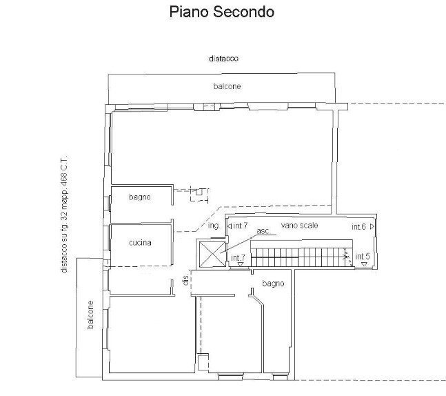 1.jpg - Appartamento Via Aurelia Orientale 111, Rapallo - planimetria 1