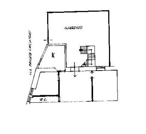 1.jpg - Four-room apartment Via Privata Cacciatori 2, Torriglia - floor plans 1
