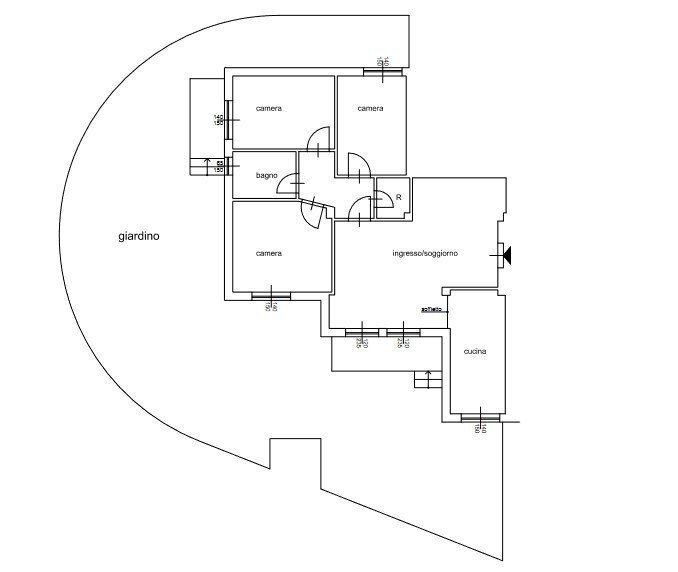 1.jpg - Apartment Via Privata Sanguineti 21, Rapallo - floor plans 1