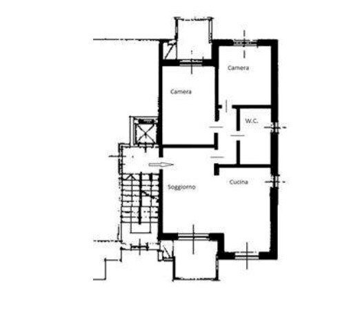 1.jpg - Quadrilocale Via Amendola 4, Beinasco - planimetria 1